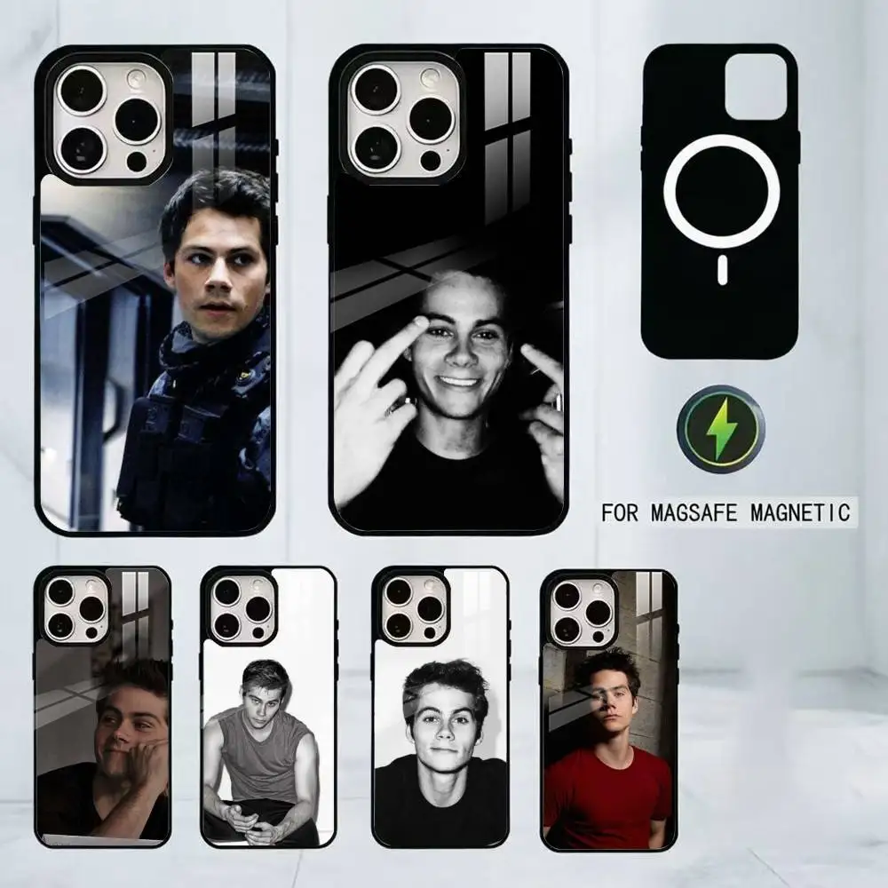 

Teen Wolf Dylan Obrien Phone Case For iPhone17,16,15,14,13,12,11 Plus,Pro Magnetic For Magsafe Wireless Charging
