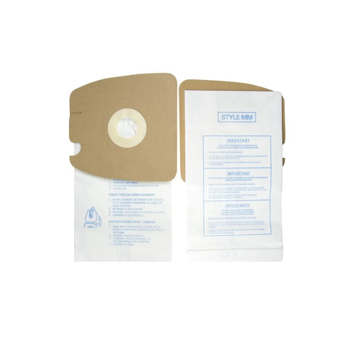 14Pcs Replacement Parts Dust Bag Compatible for Eureka MM 3670 3680 Vacuum Cleaner Accessories Replaces Part 60295C