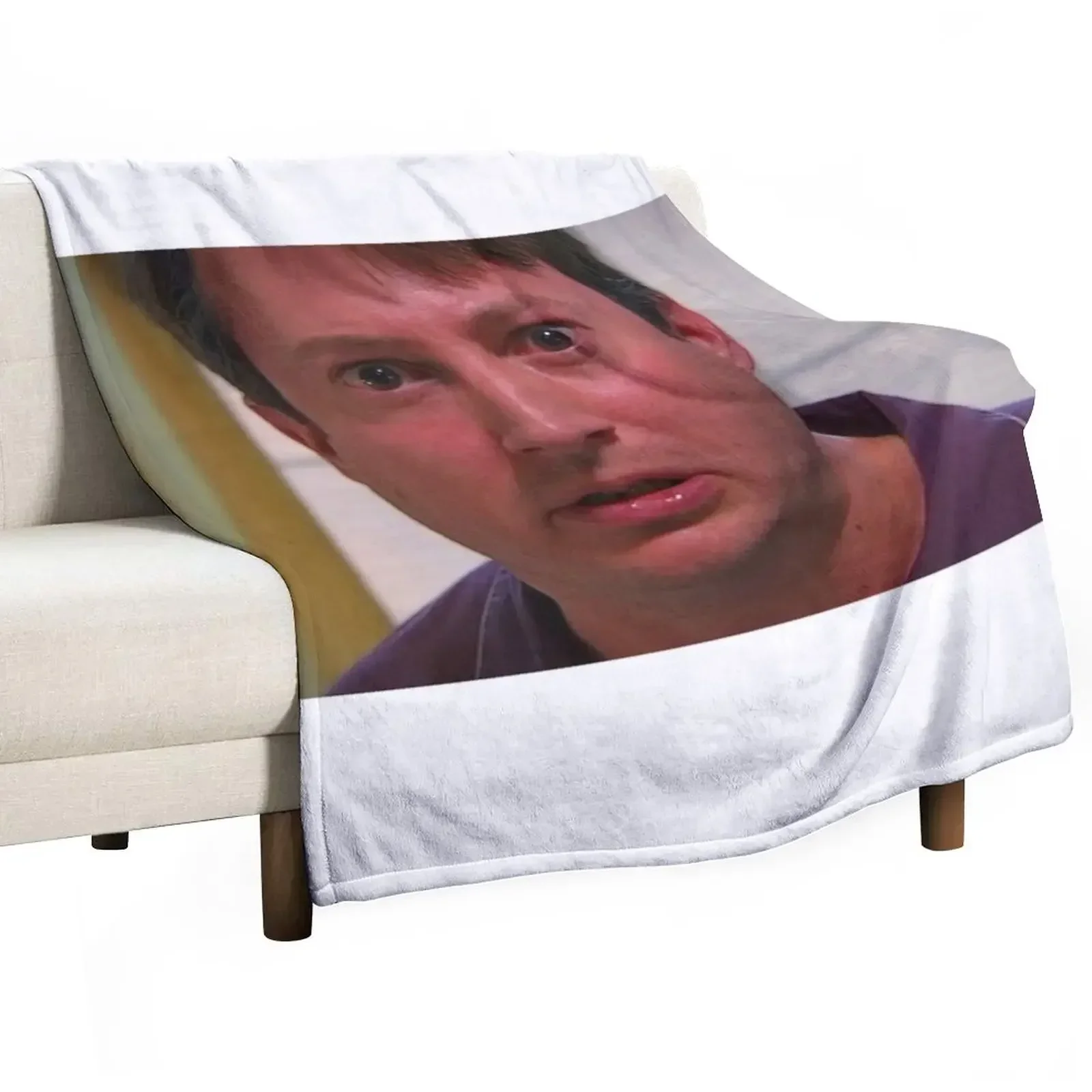 

Peep Show David Mitchell Throw Blanket Shaggy cosplay anime Tourist Blankets