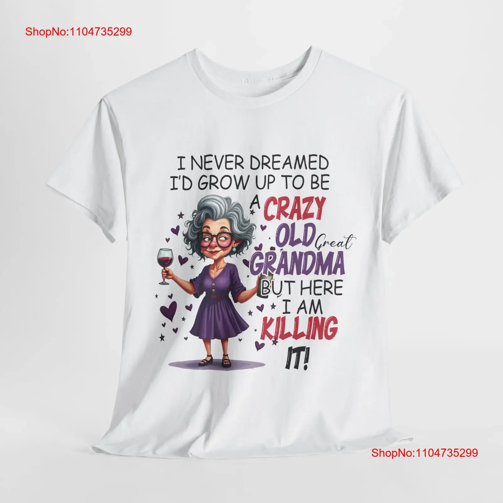 أنا جدتي ما هي قوتك الخارقة مضحك تي شيرت خمر غسلها مريحة للجنسين أوم جرافيك تنوعا موضة عادية