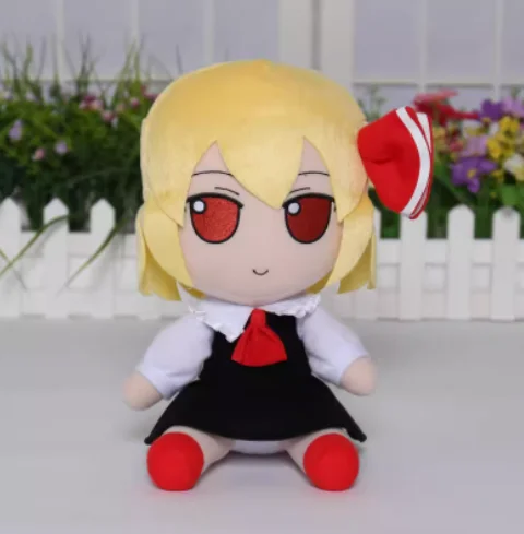 Figura bonita de Anime TouHou Project Fumo Rumia, Cosplay, chica sentada, almohada Kawaii, regalos