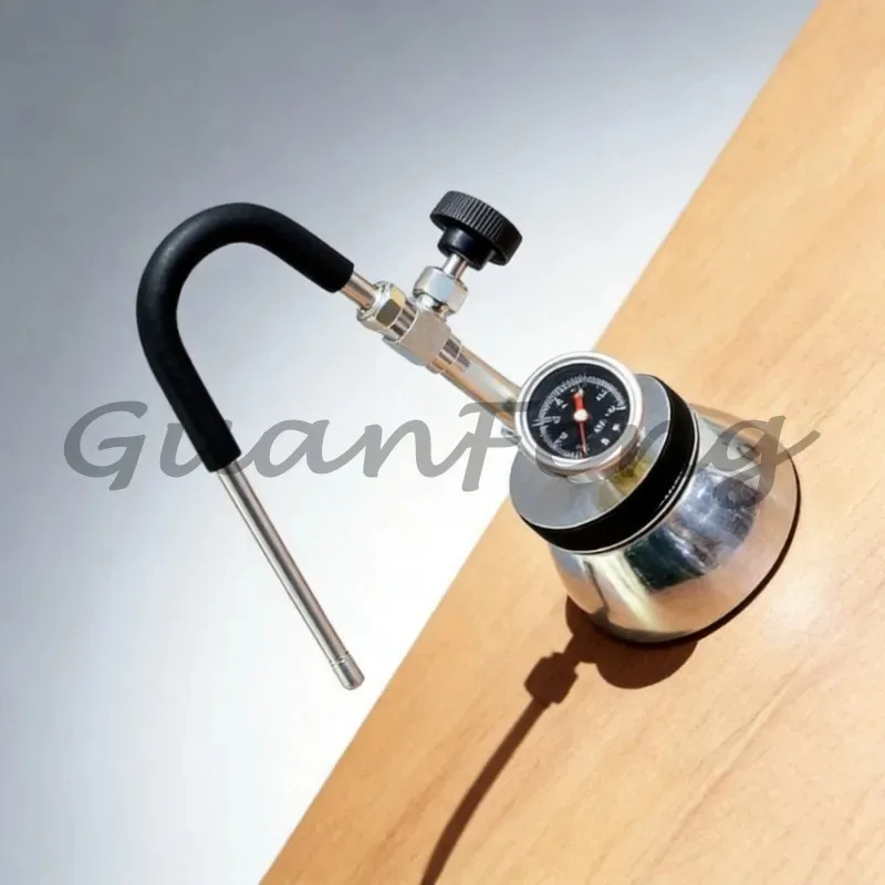 Portable Removable Steam Milk Mixer, Stainless Steel Hand-held Milk Mixer