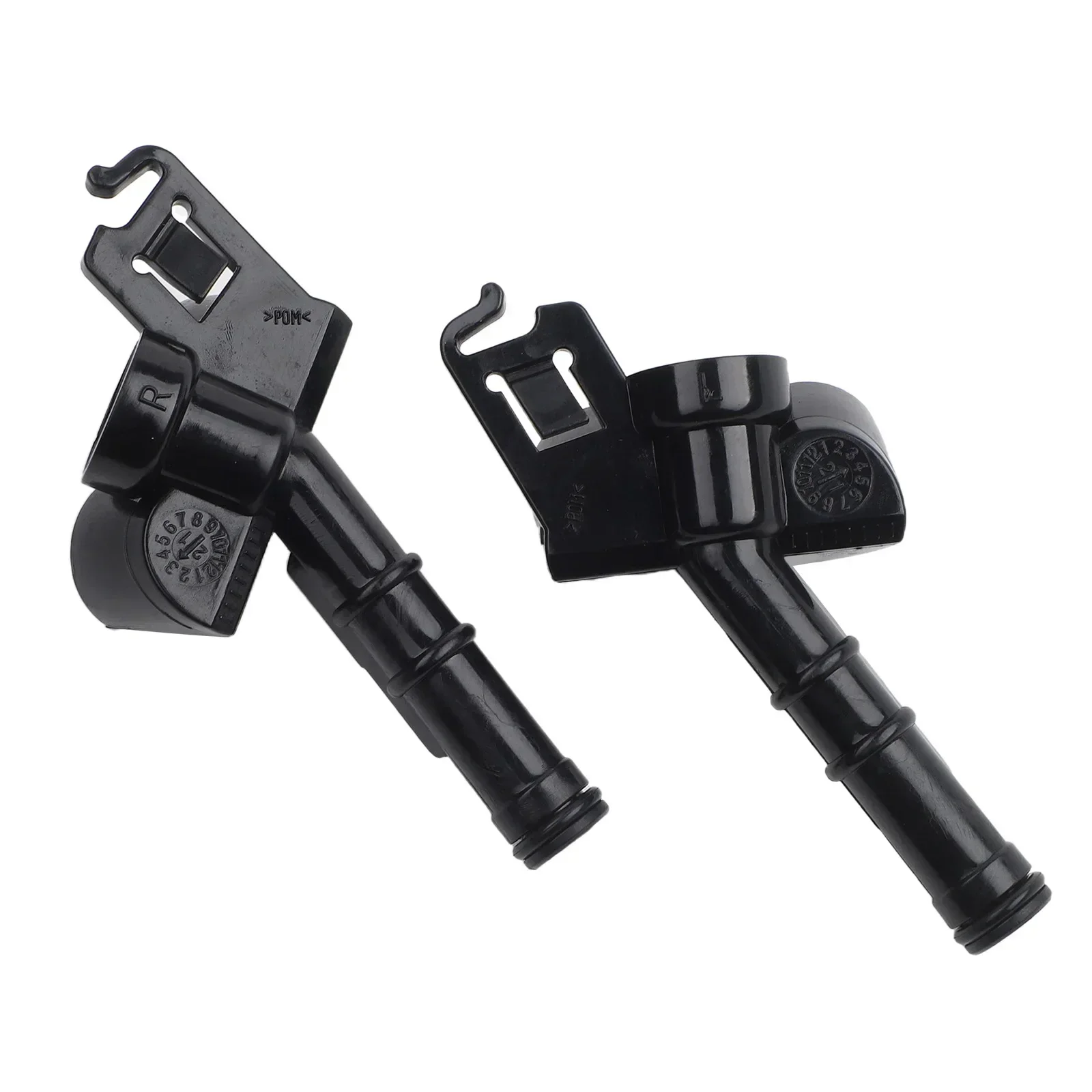 1Pair Car Accessorie For Volvo C30 S40 V50 C70 Headlight Washer Spray Nozzle Headlamp Cleaning Sprayer Jet 30698422 30698423 - view 5