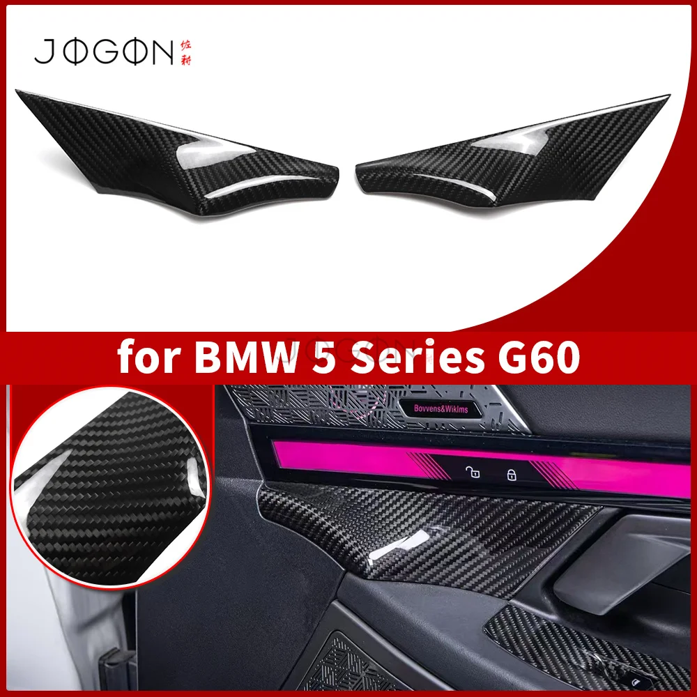 

Pre-preg Dry Carbon Fiber For BMW 5 Series G60 G61 i5 530i 540i M5 G90 2024+ Door Panel Trims Interior Accessories