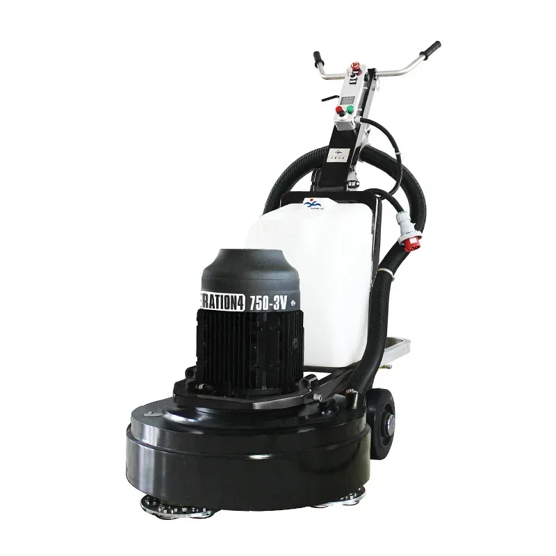 heavy duty hand push concrete and stone polishing floor grinding polisher cleaner single disc marble floor tile polished machine