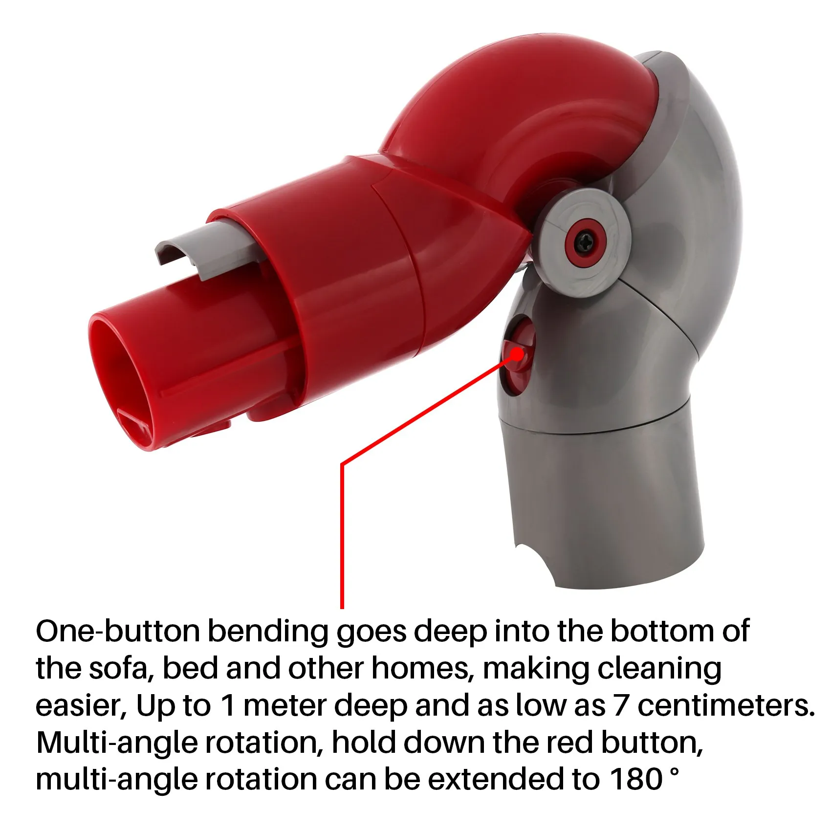 ตัวแปลงขาตั้งกล้องสำหรับ V8 V7 Dyson V10 V11เครื่องมือปลดเร็วตัวแปลงขาตั้งกล้อง967762-01อะไหล่เครื่องดูดฝุ่น
