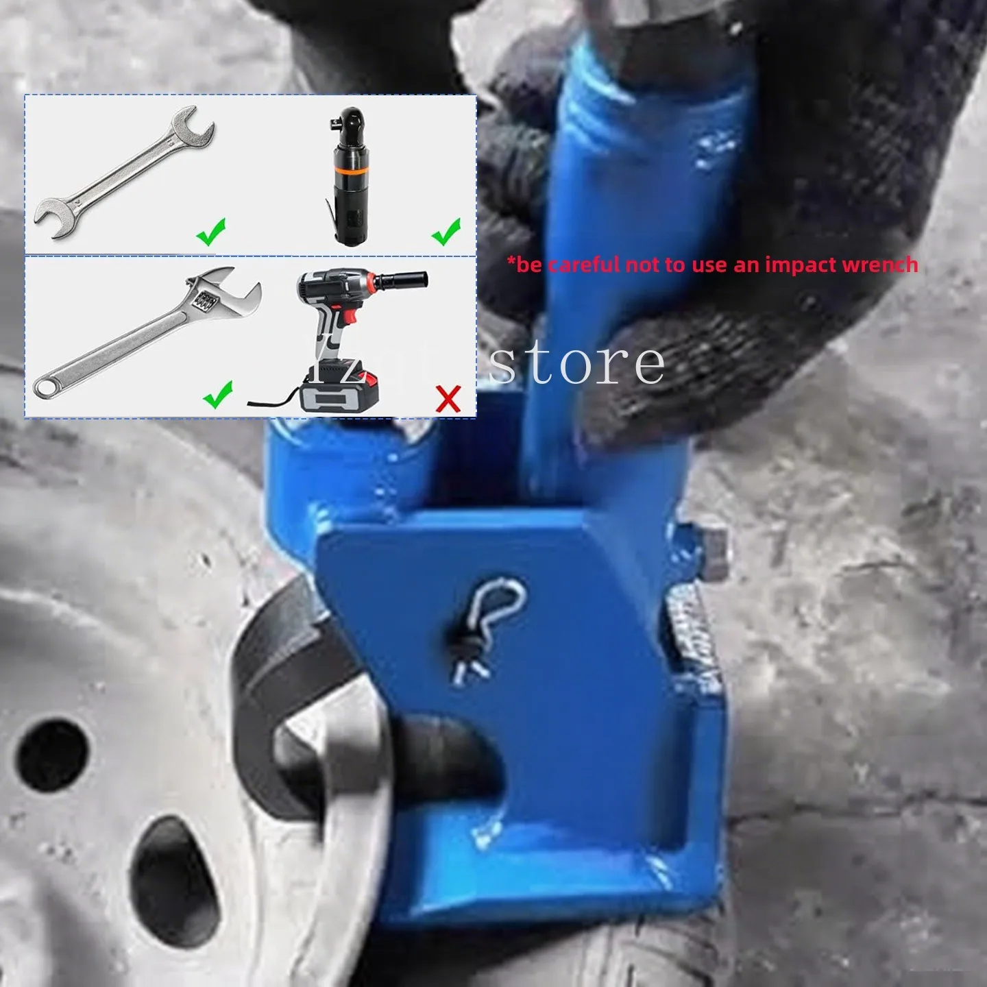 Manual tire bead remover Adjustable hammer  changer Tool  remover tire picker