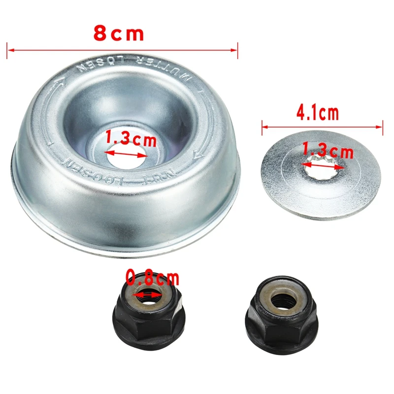4 szt. Wymiana zestawu do mocowania nakrętki ostrza skrzyni biegów do wycinarki