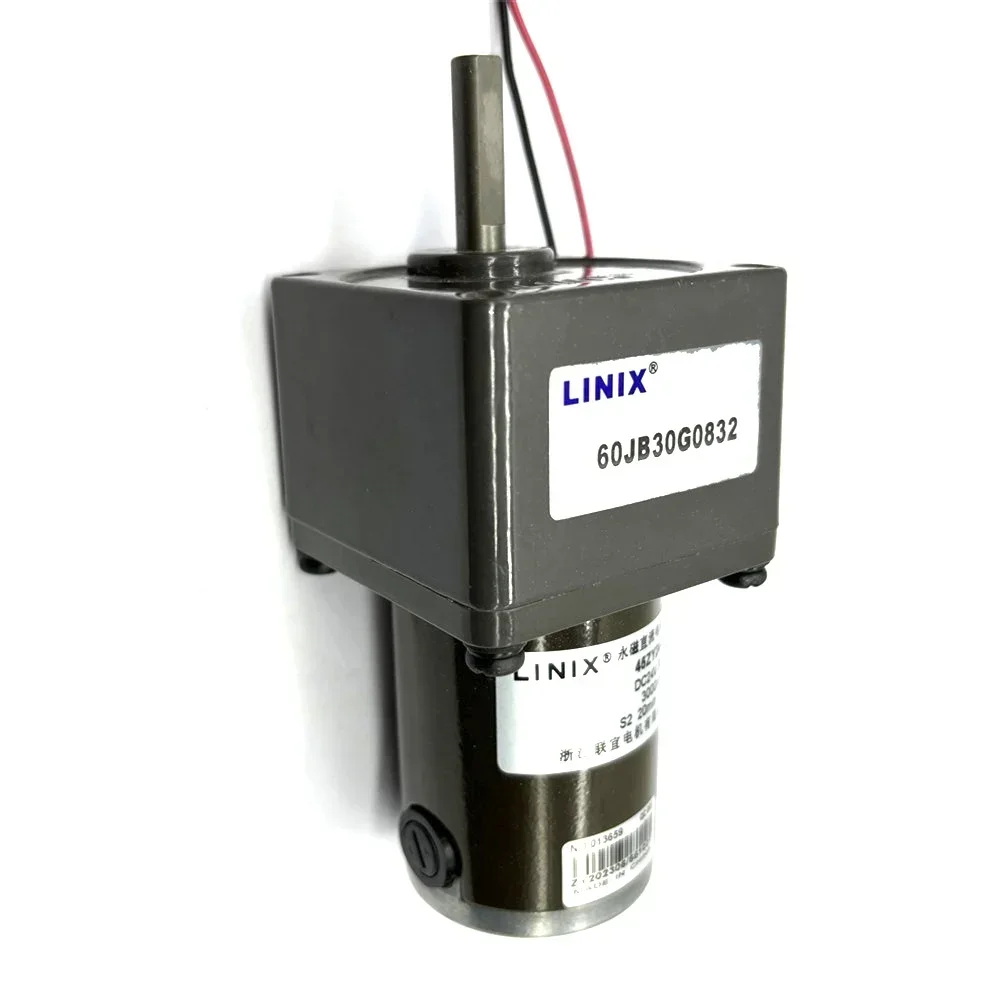 

2026 In stockLINIX 45ZY24-30/60JB30G0832 Permanent Magnet DC Motor 24V 30W 3000r/min