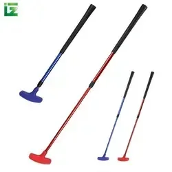 Golf retractable push rod, adjustable double-sided golf club for children and adults, golf practice equipment