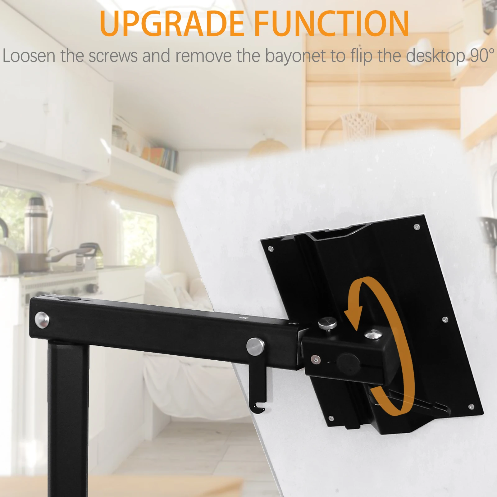 شحن محلي سريع ومجاني، دعامة أرجل طاولة التخييم، أحدث طاولة حائط قابلة للطي، مناسبة للمركبات الترفيهية والعائم والسفر ومقطورة السفر