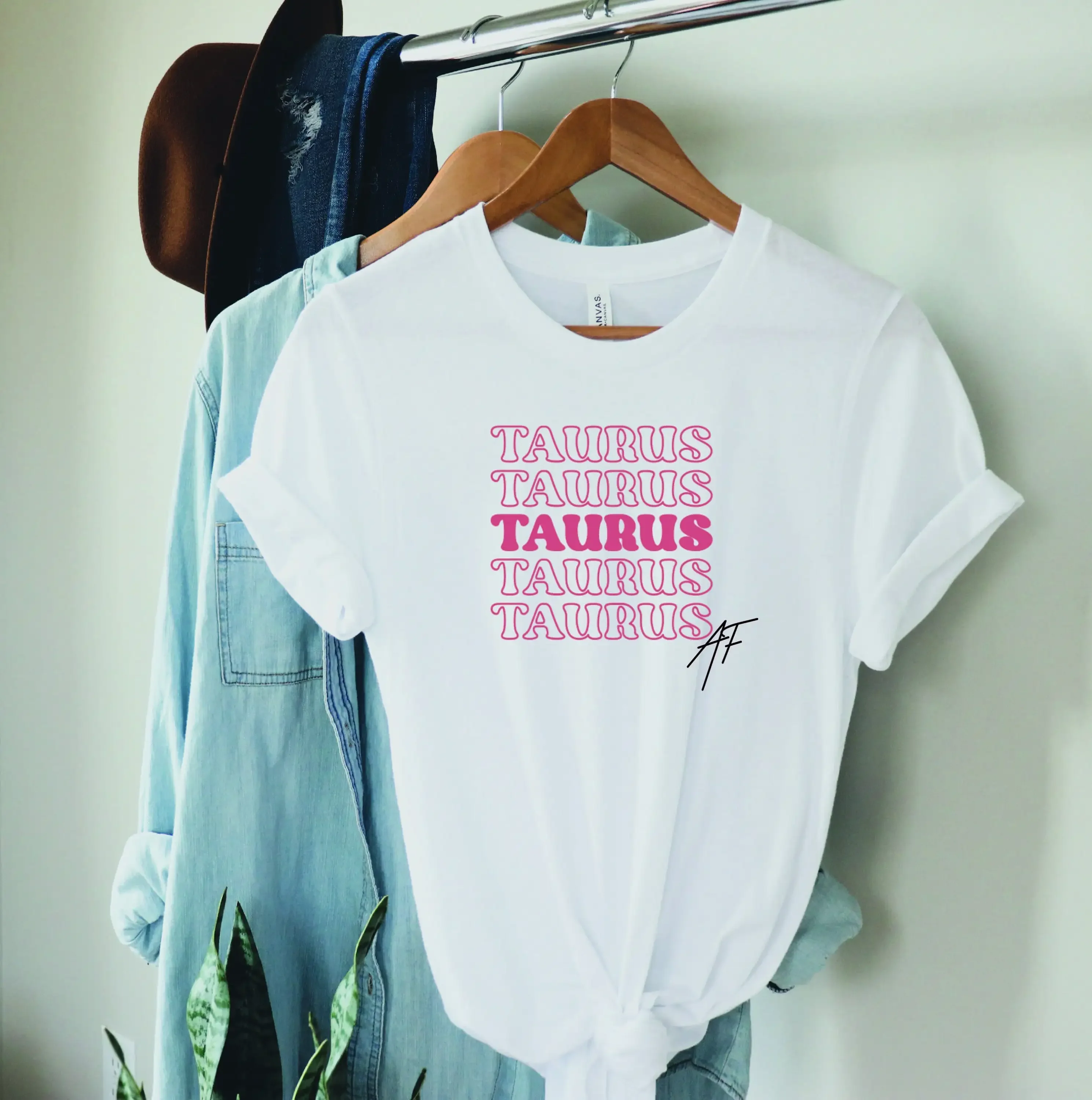 

Taurus Af T Shirt Birth Sign Zodiac Birthday For Women