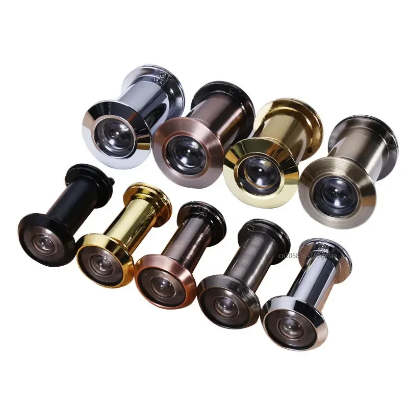 מצלמת דלת בזווית של 200 מעלות עם עדשת זכוכית HD זווית רחבה לאבטחת דלתות נסתרות עם עדשת זכוכית מתכווננת לכלי רהיטים