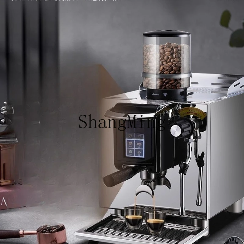 

ZYY commercial semi-automatic small milk tea coffee shop grinding machine