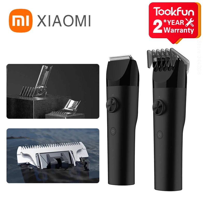 2024 XIAOMI MIJIA Hair Clippers Wireless Hair Cutting Trimmer Barber Cutter Titanium Alloy Blade Trimer For Men Electric Shaver