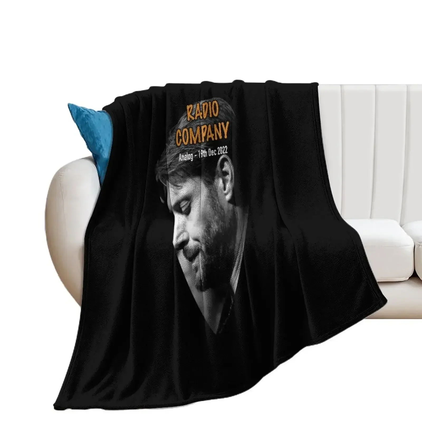 Jensen Radio Company Guitar Pick Throw Blanket halloween funny gift Blankets