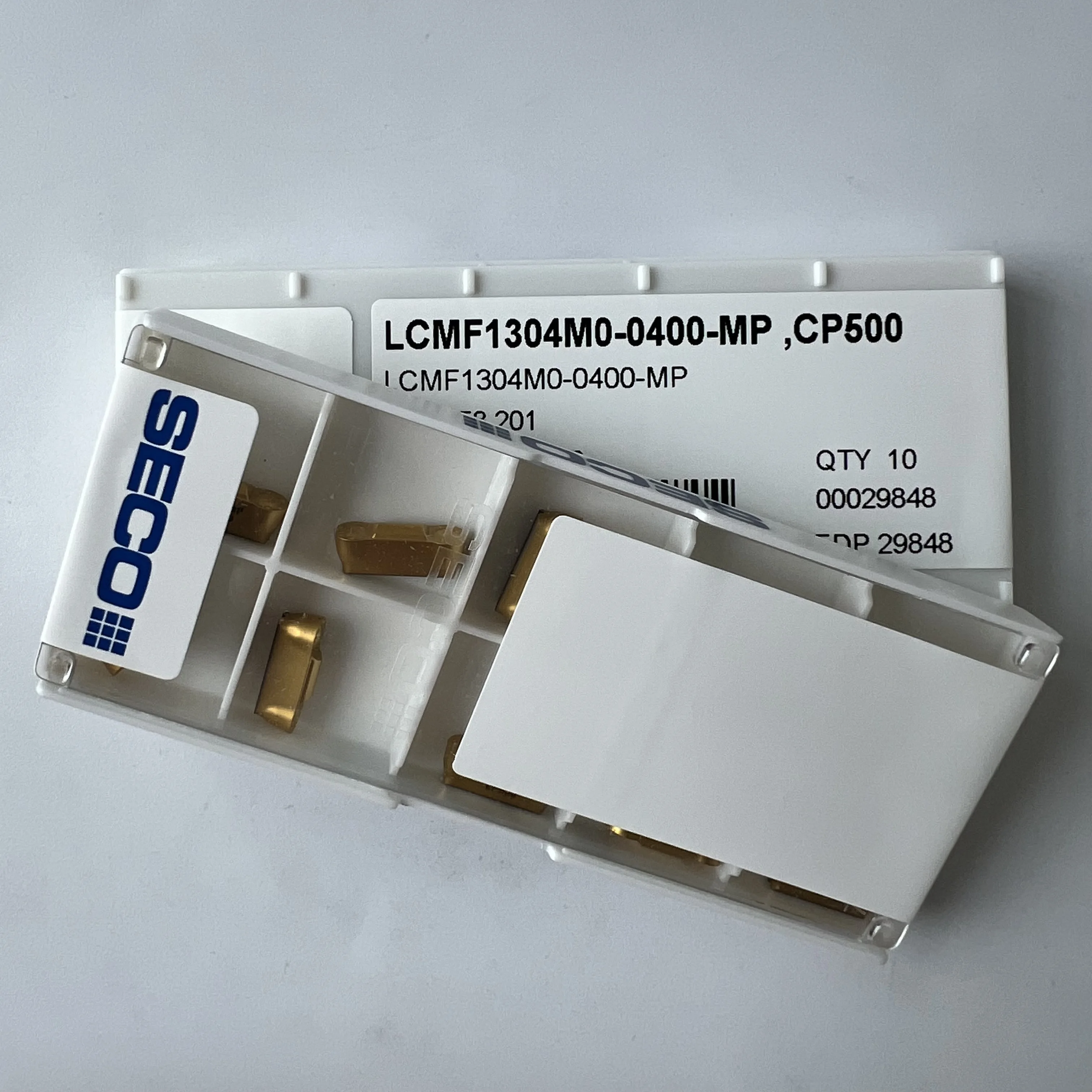 

LCMF1304M0-0400-MP,CP500 / Original product CNC cemented carbide blade 10 Pcs