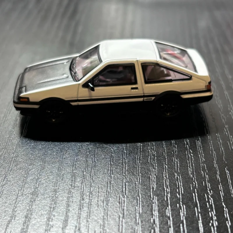 在庫あり 新品 タイムマイクロ 1/64 AE86 RX-7 頭文字D 漫画カラー ダイキャスト合金 コレクション デコレーション オーナメント モデルカー おもちゃ