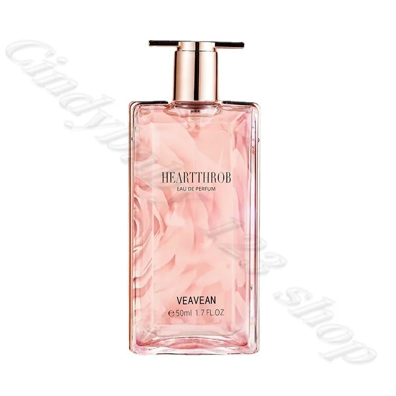 Vva fantástico perfume feminino areia movediça cedro flor de madeira e fragrância de frutas de longa duração fresco eau de toilette 50ml