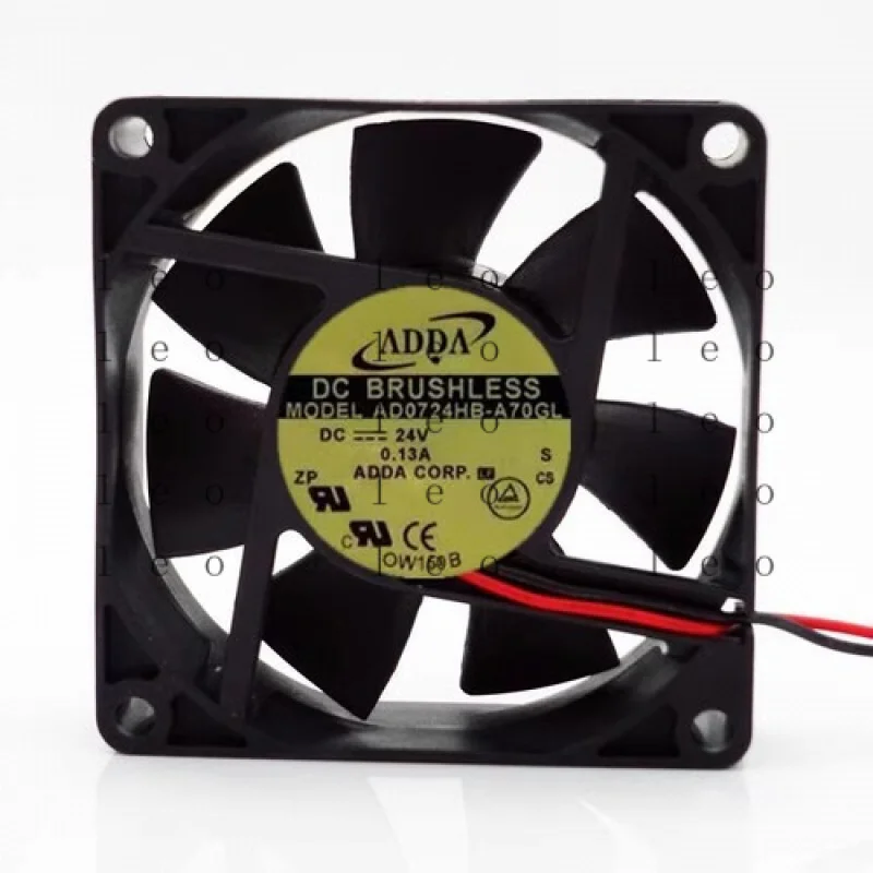 

CC for ADDA AD0724HB-A70GL 7025 DC24V 0.13A 7CM 2-Wire Inverter Cooling Fan
