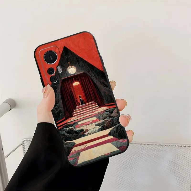 Welcome To Twin Peaks Phone Case Fundas For Redmi Note 12S 12 11S 11 10 9S 8T 7 8 9 9T 10X A2 Pro Plus Black Silicone Cover