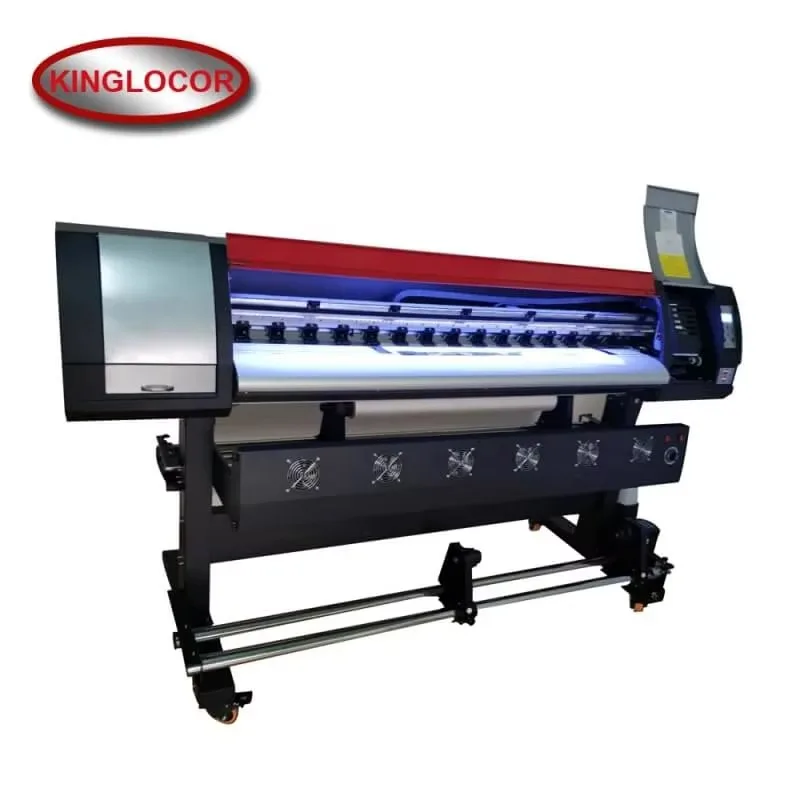 Customized Dx5 Dx7 Uv Roll To Roll Printer 1.6M For Wall Paper Sticker Vinyl Large Format Uv Printer