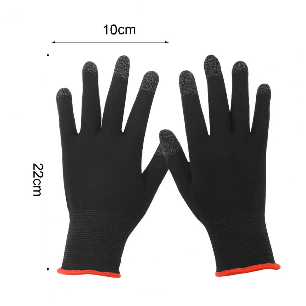Gaming Mobile Game Gloves Breathable Lightweight Gaming Touch Screen Gloves for Mobile Games Sweat-proof Warm for Gamers