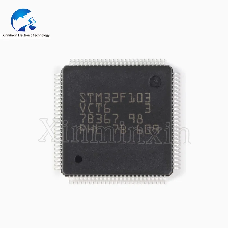 3PCS/LOT STM32F103VCT6 LQFP-100(14x14) single-chip microcomputer  IC chip new original in stock