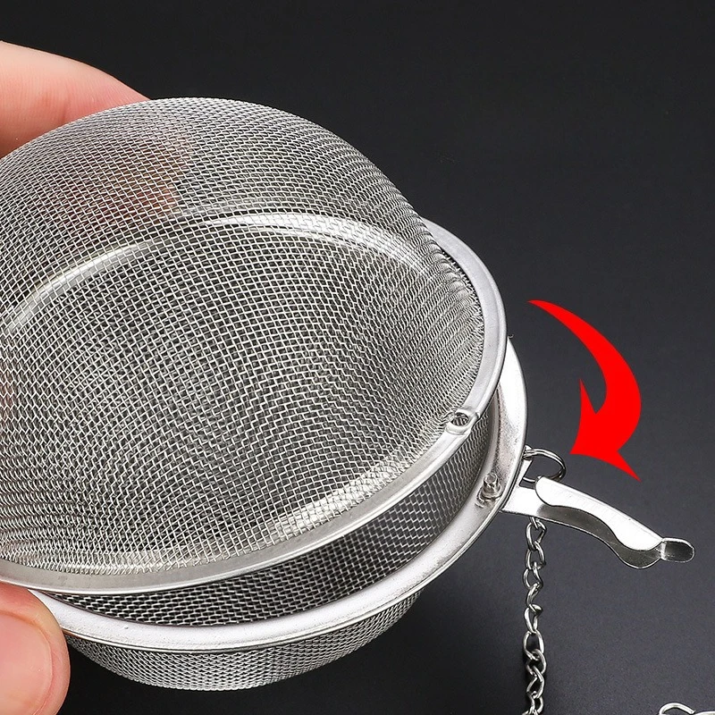 Tea Infuser for Loose Tea & Spice Infuser for Cooking Extra Fine Mesh Tea Strainers Stainless Steel Tea Filter Home Tool