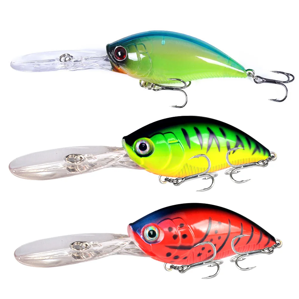 12.5cm 20.5g Crankbait Fishing Lures Floating Isca Japan Artificial Hard Bait Wobblers For Bass Carp Long Cast Fishing Tackle