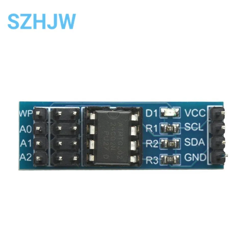 AT24C256 Serial EEPROM I2C Interface EEPROM Data Storage Module AT24C02 AT24C04 AT24C08 AT24C16 AT24C32 AT24C64 AT24C128