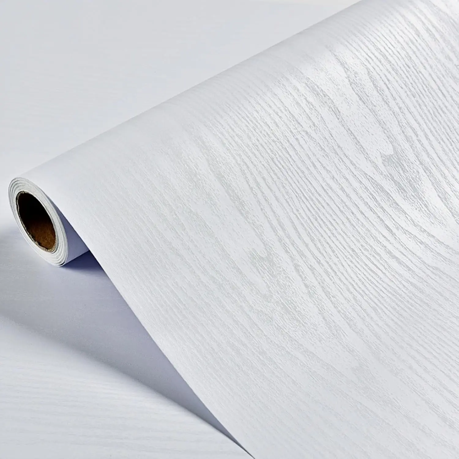 55 سنتيمتر واسعة الخشب الحبوب ديكور المنزل الأثاث مقاوم للماء الفينيل الجدار ملصق ذاتية اللصق بولي كلوريد الفينيل خلفية المطبخ خزانة الباب ملصق #1