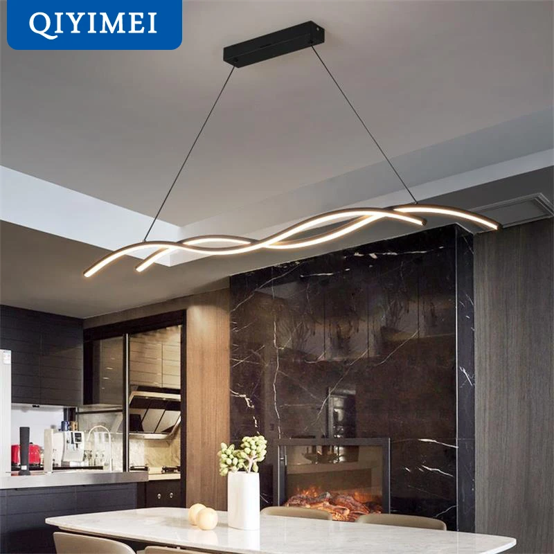 QIYIMEI Minimalist Lamps LED Pendant Lights For Living Study Dining Room Bedroom Home Decor Lamps Indoor Lighting Hanging Lights