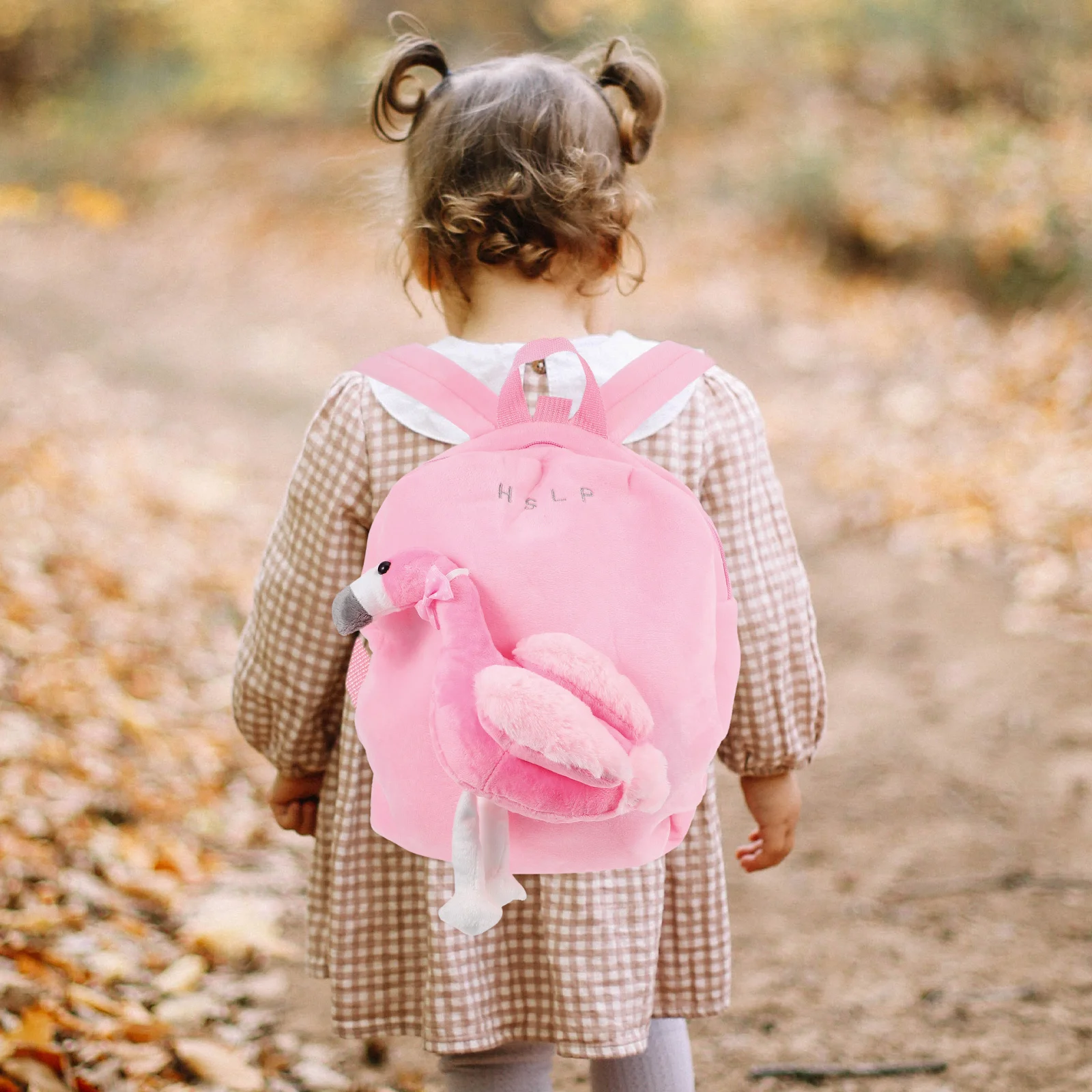 

Детский рюкзак с фламинго для малышей, съемная мини-рюкзак для дошкольников, дорожная сумка, розовый рюкзак для малышей, мягкая игрушка в виде животного