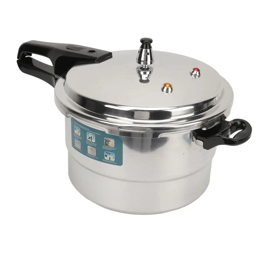 

Cooker, Thickened Aluminum Safety Valves Pressure Cooker Cookware Pressure Canner Rice Cooker with Steaming Plate, Household Sto