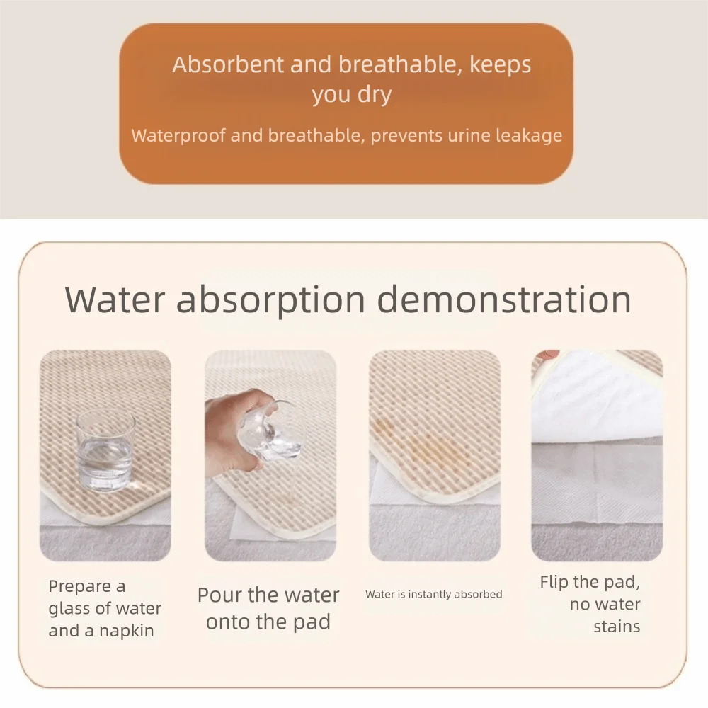 

Многоразовый пеленальный коврик Essentials, водостойкий матрас с мягкой поверхностью, подгузник, хлопковый напольный игровой коврик для ухода за новорожденными