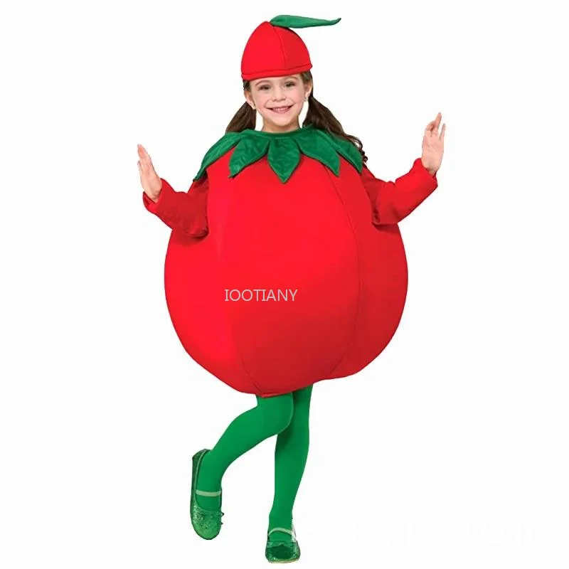 2024 Children's Fruit And Vegetable Cosplay Costumes Halloween Carnival Party Stage Performance Costumes Role Play Dress Up