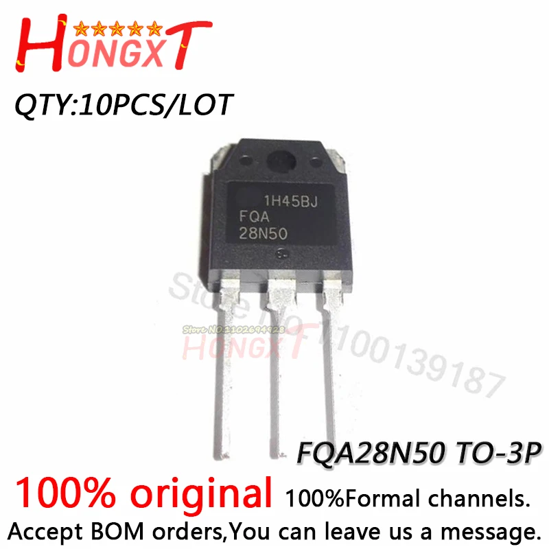 10PCS NEW FQA28N50 28N50 TO-3P field effect transistor 500V 28A