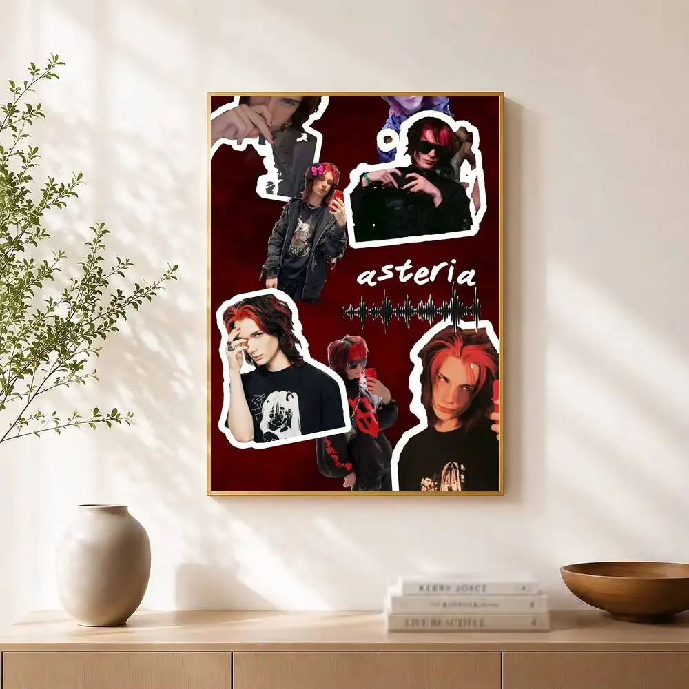 Asteria K-Kets4eki PARTY4LIFE Poster High Quality Dorm Living Room Aesthetic Wall Decoration Painting Stickers Gift