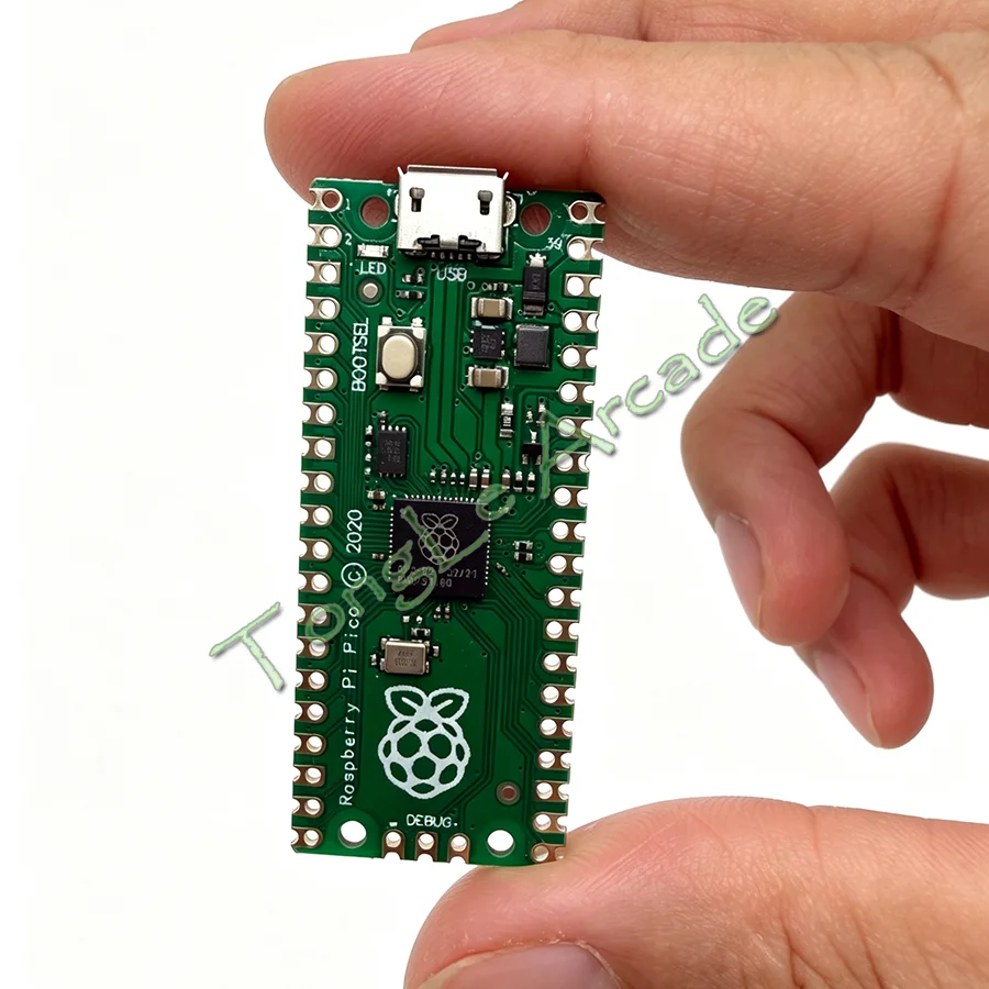 Official Raspberry Pi Pico Board RP2040 Dual-Core 264KB ARM Low-Power Microcomputers High-Performance Cortex-M0+ Processor