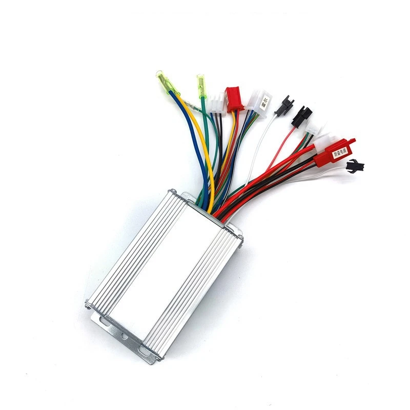 1 PCS Three-Mode Sine Wave Electric Vehicle Mute Vector Intelligent Brushless Controller Universal 36V 48V 350W Metal