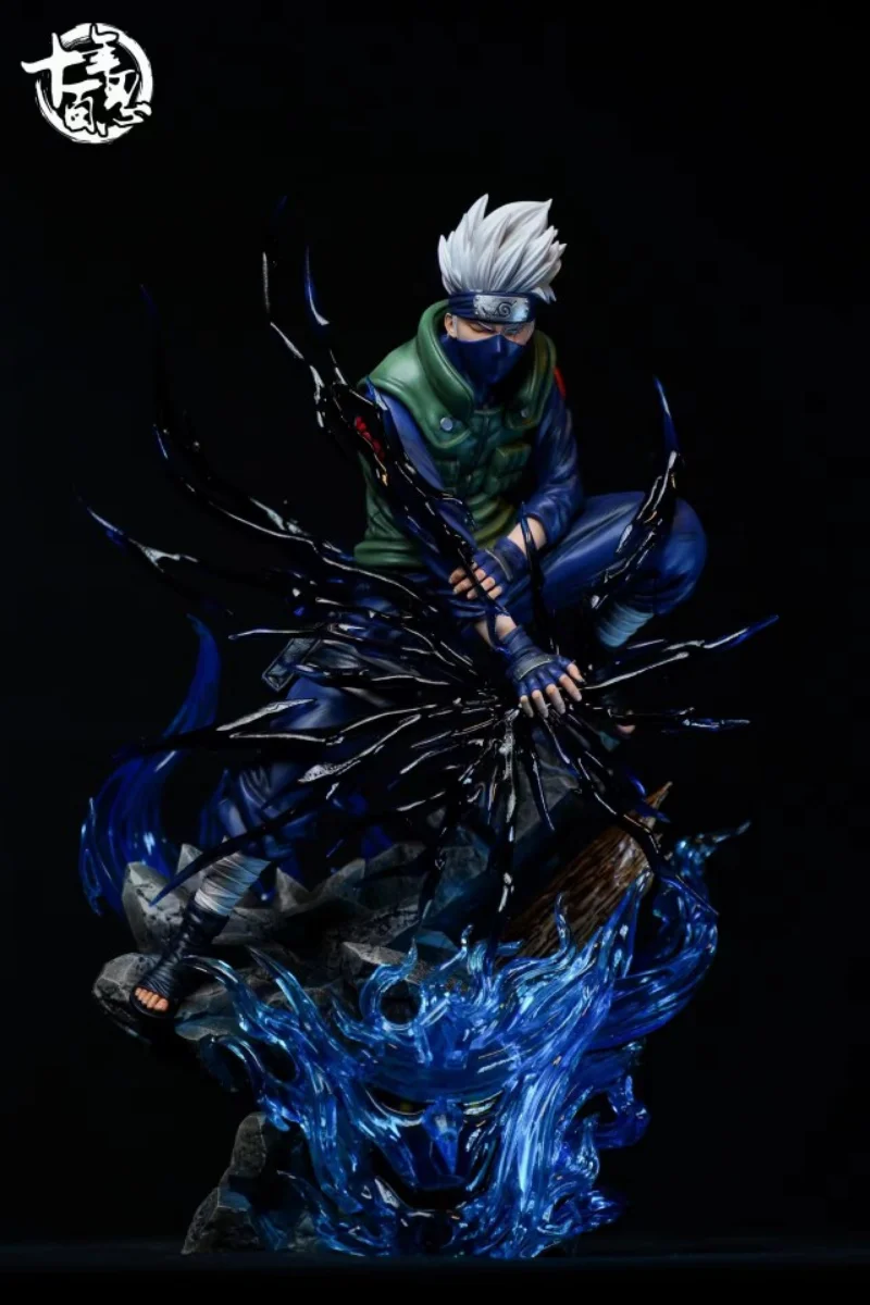 1/6 24.5Cm Naruto Gk Hatake Kakashi Anime Action Figure Limited Edition Statue Ornament Model Collectible Garage Kit Toys Gift