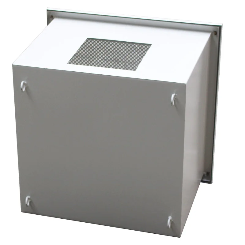 Kotak HEPA Outlet Terminal Filter HEPA Standar GMP