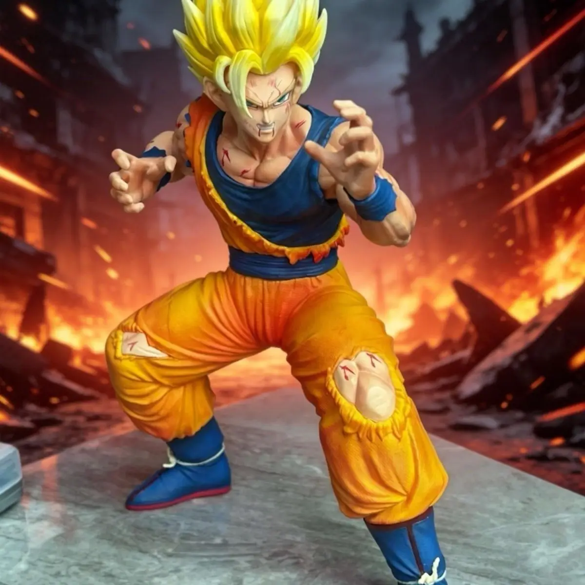 

Opening move Woku Dragon BallZ Can be Move PVC Favorites Desktop 9.44Inch/24cm Anime Figure hot toys saum rooj Gifts