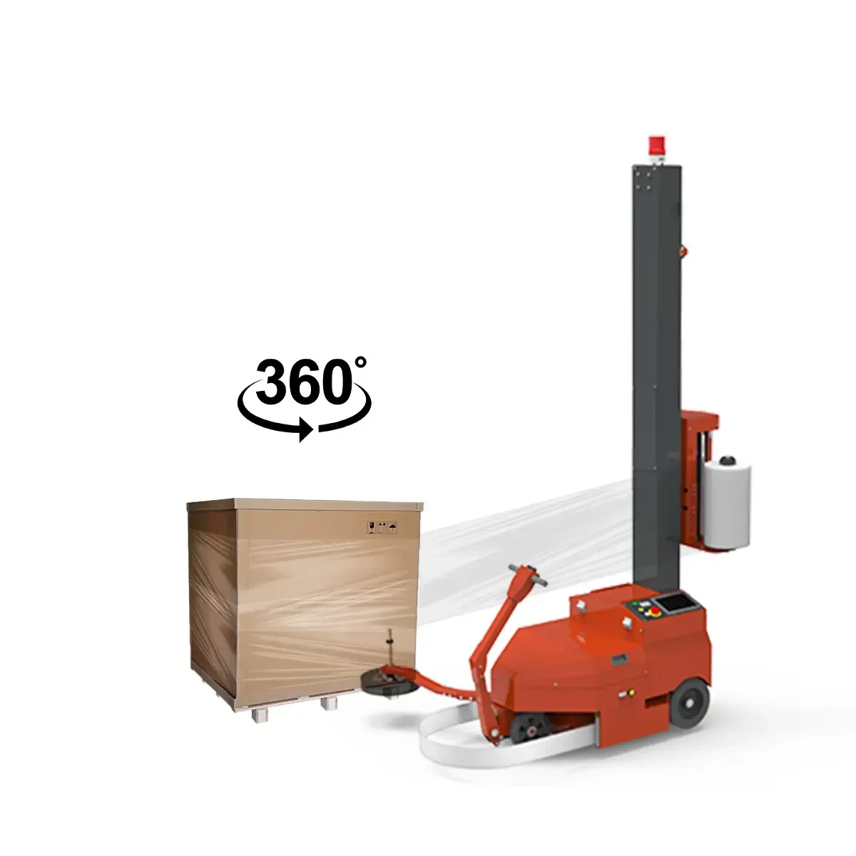 for Original Factaory Strech Film Wrapping Machine Made In China Robot Stretch Film Pallet Wrapping Machine With CE