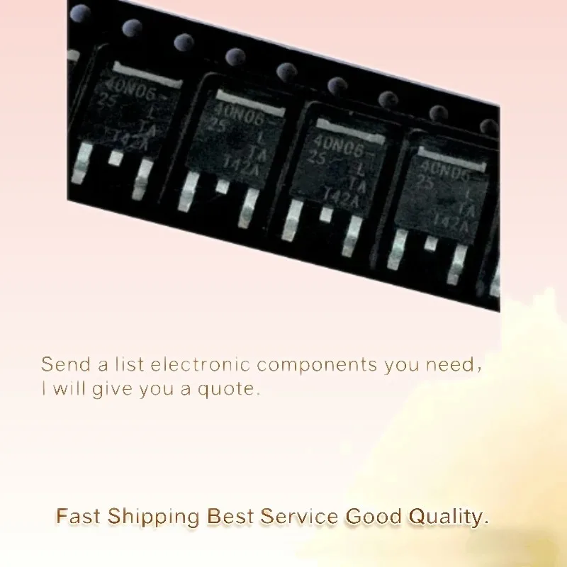 5-10PCS/Lot Original SUD40N06-25L 30A 60V TO-252 MOSFET IC Chip