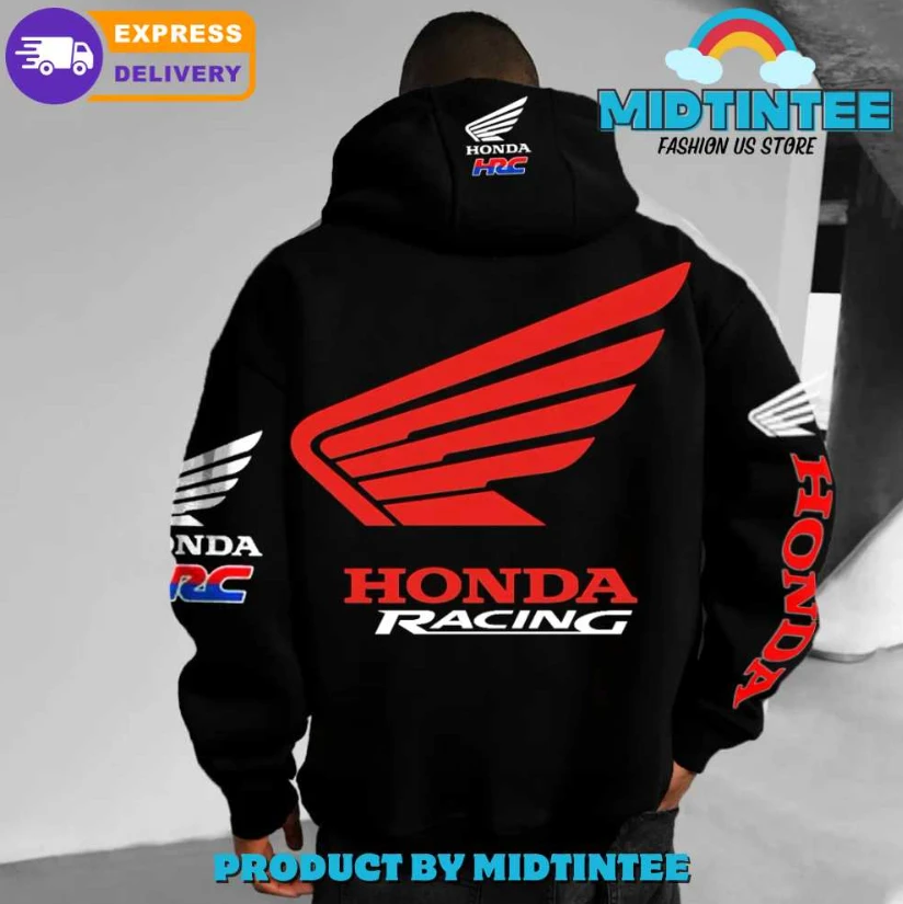 

Новая толстовка с принтом логотипа Honda, осенне-зимняя мужская и женская универсальная уличная одежда, повседневная толстовка с капюшоном для мотоцикла
