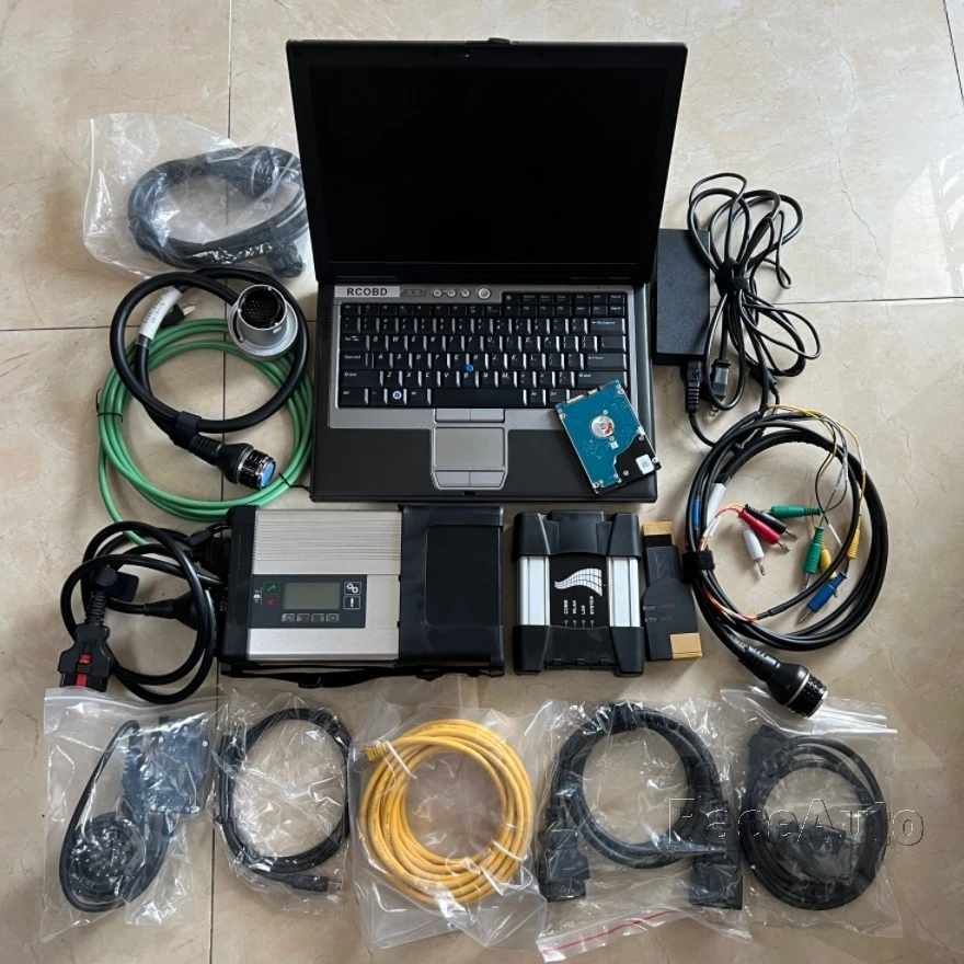 

Mb Star Diagnosis c5 FOR ICOM NEXT 2IN1 Software HDD 1TB Latest Laptop D630 4G FULL SET CABLES Ready to Use