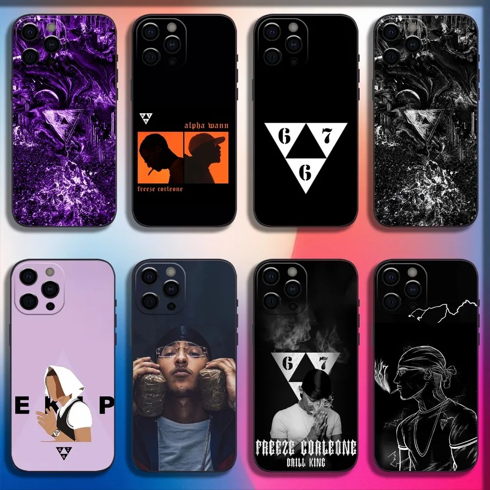 

F-Freeze C-Corleone 667 Phone Case For iPhone 16,15,14,13,12,11,Pro,X,XS,Max,XR,Plus,Mini Soft Black Cover
