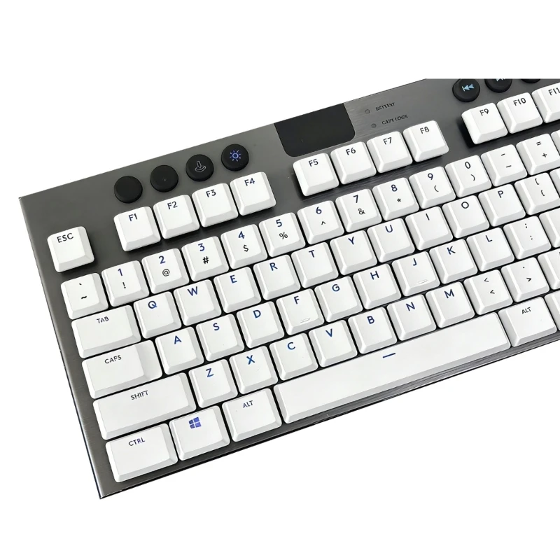 Professionelle ABS-Tastenkappen Gaming-Tastatur für G915/G913/G815/G813 Upgrades rutschfeste Textur erweiterter Komfort Y4QF – Detail 1